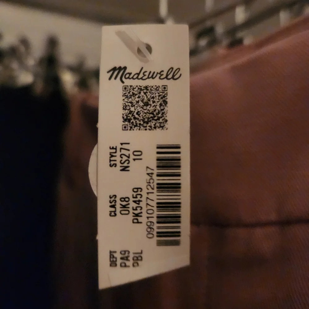 Madewell Slouchy Straight Pants in Drapey Twill - Picture 5 of 7